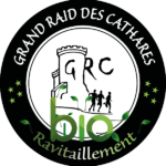 logo pour les ravitaillements du grand raid des cathares en produits locaux et bio